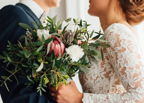 Bride and groom